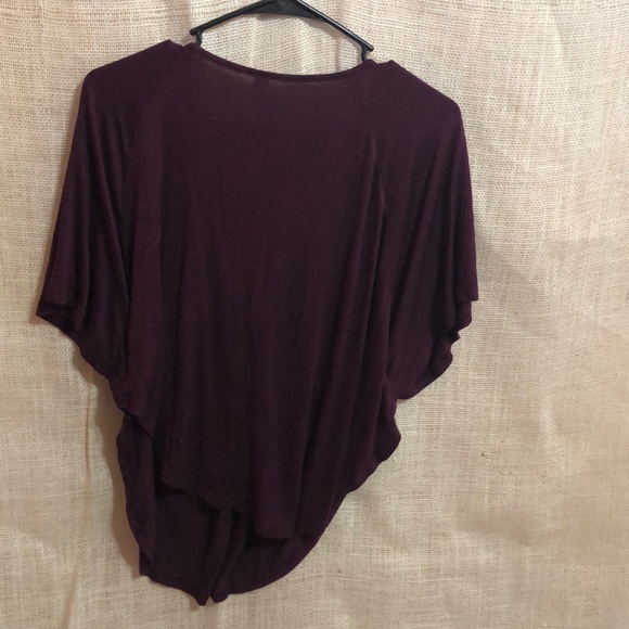 Burgundy/ dark purple, flowy top! - Picture 3 of 5
